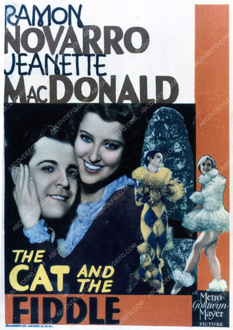 Ramon Novarro Jeanette MacDonald film The Cat and the Fiddle 35m-7761
