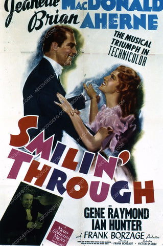 Jeanette MacDonald Brian Aherne film Smilin' Through 35m-7786