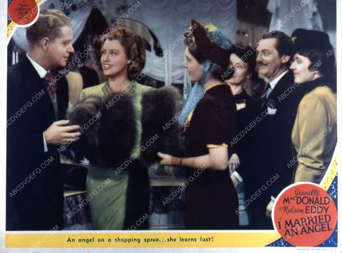 Jeanette MacDonald Nelson Eddy film I Married an Angel 35m-7800