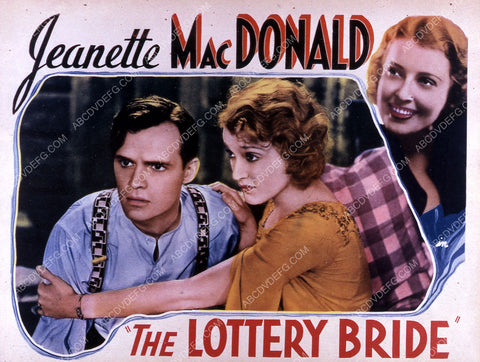 Jeanette MacDonald John Garrick film The Lottery Bride 35m-7809
