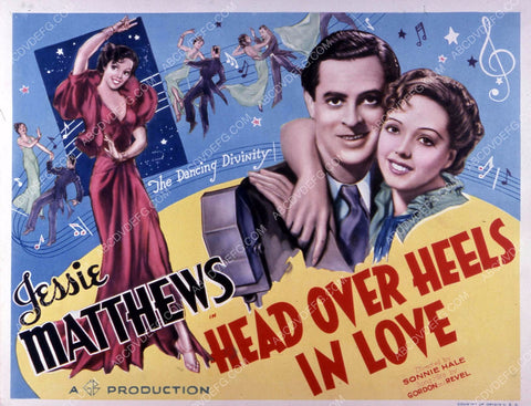 Jessie Matthews film Head Over Heels in Love 35m-7940