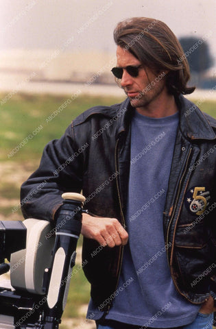 Michael Bay and crew directing action film Bad Boys 35m-8008