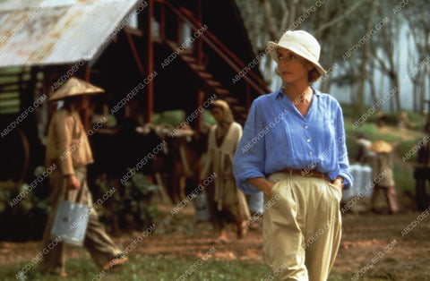 Catherine Deneuve Vincent Perez & cast film Indochine 35m-8160