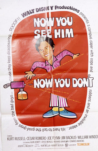 Kurt Russell film Now You See Him Now You Don't 35m-8392