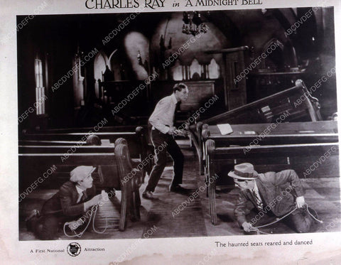Charles Ray and cast silent film A Midnight Bell 35m-8627