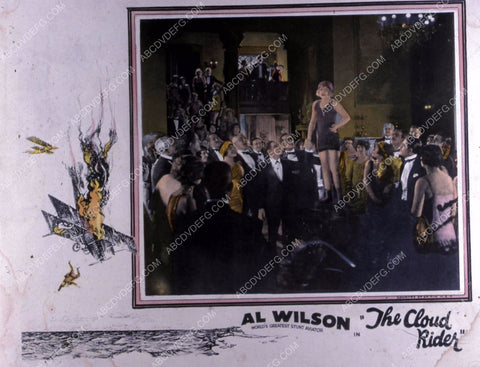 Al Wilson Virginia Lee Corbin silent film The Cloud Rider 35m-8690