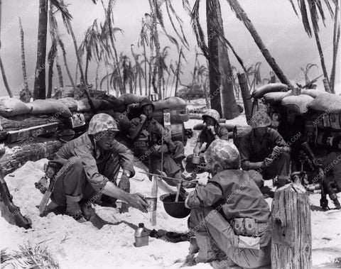 cast members film The Sands of Iwo Jima 3602-23