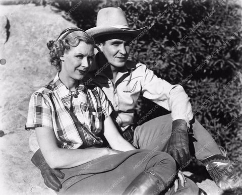 Bob Steele Claire Rochelle western film Ridin' the Lone Trail 3602-30