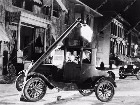 William Boyd in auto accident in inknown silent film 3629-29