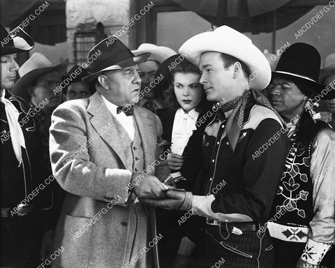 Roy Rogers Elaine Lange film Man from Oklahoma 3641-25