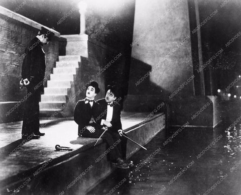 Charles Chaplin Harry Myers classic film City Lights 3645-30