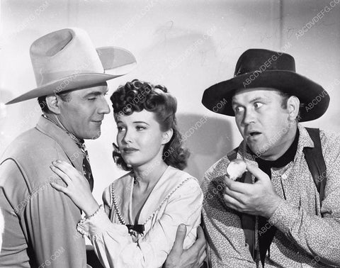 Bob Steele Tom Tyler Rufe Davis Lois Collier film Raiders of the Range 3655-27