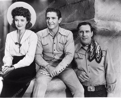 Bob Steele Tom Tyler Rufe Davis Lois Collier film Raiders of the Range 3655-29