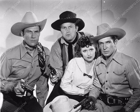 Bob Steele Tom Tyler Rufe Davis Lois Collier film Raiders of the Range 3655-32