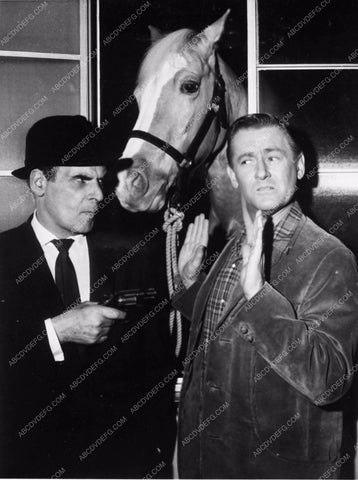 Alan Young Marc Lawrence of Mr Ed TV Show portrait 3682-12