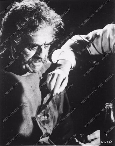 Boris Karloff makeup touch ups horror film Black Sabbath 3726-18
