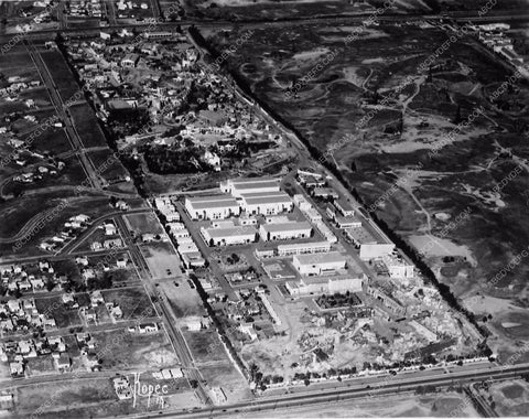 overhead shot of Fox Studios Pico location 3736-08