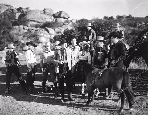 Tom Tyler Bob Steele Jimmie Dodd Helen Deverell film The Blocked Trail 3743-30