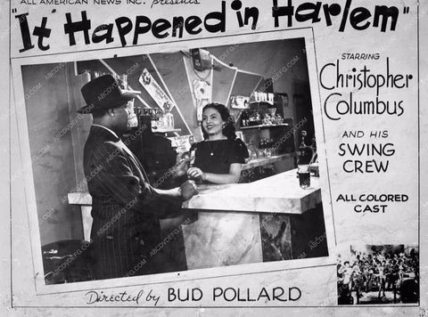 Christopher Columbus Nicky O'Daniel? It Happened in Harlem 3761-15