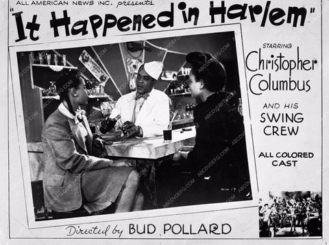 Christopher Columbus Nicky O'Daniel? It Happened in Harlem 3761-16