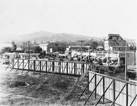 1926 shot historic Los Angeles Hollywood Fox Studios at Sunset & Western 3770-11