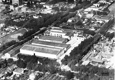 historic Los Angeles Hollywood circa 1922 Lasky Studios at Sunset and Vine 3770-35