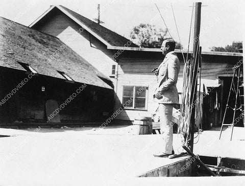 historic Los Angeles Hollywood circa 1913 Lasky Studios w Jesse Lasky 3770-36