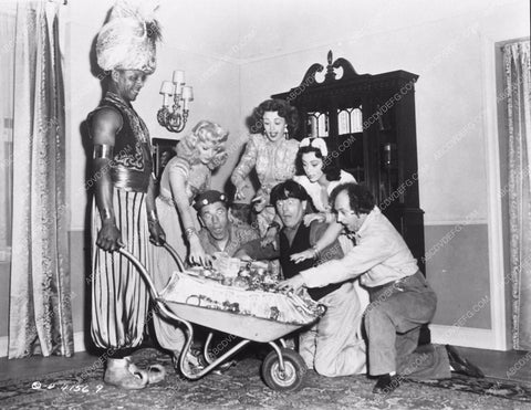 Three Stooges Moe Larry Shemp comedy short 3 Arabian Nuts 3873-17