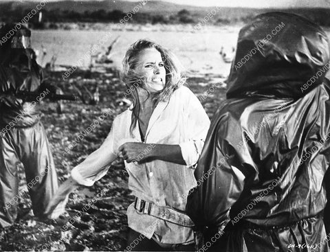 Ursula Andress fighting off the sentries James Bond film Dr No 4005-03