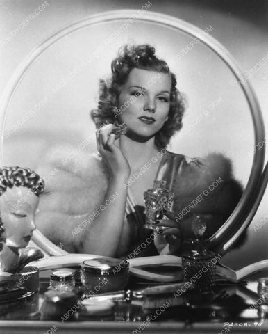 Joyce Mathews at her makeup table 4103-12
