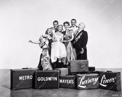 MGM cast Luxury Liner Jane Powell George Brent Frances Gifford 4297-09