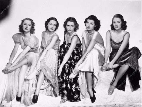 Rita Hayworth Louise Stanley Beatrice Curtis Ruth Hilliard Paid To Dance 4303-21