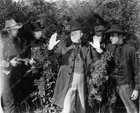 Tim McCoy and cast western film Riders of Black Mountain 4345-23
