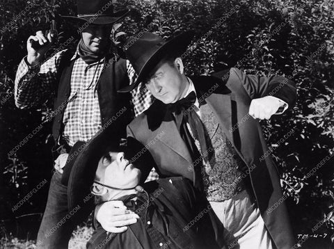 Tim McCoy and cast western film Riders of Black Mountain 4345-24