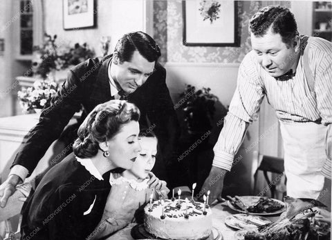 Cary Grant Irene Dunne Edgar Buchanan Eva Lee Kuney birthday cake 4437-03