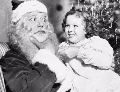 Shirley Temple Christmas time with Santa Claus 4439-03