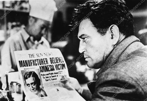 Richard Dix wanted in the paper film The Whistler 4469-19