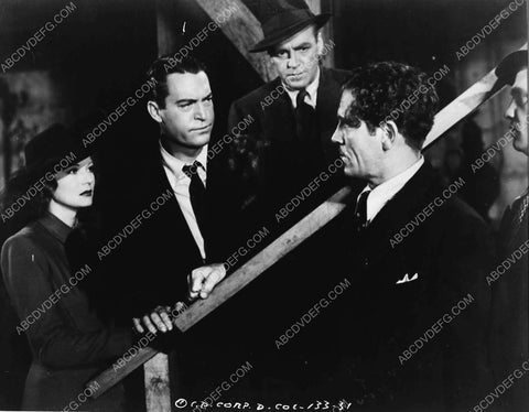 Joan Woodbury Chester Morris Richard Lane Kenneth MacDonald film Confessions of Boston Blackie 4469-23