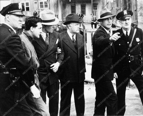 Buster Crabbe and cast serial film Red Barry 4519-16