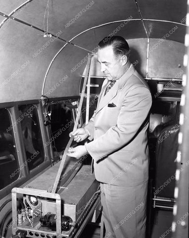 historic Long Beach Goodyear Blimp Hangar, cockpit, ground crew 45bx02-95