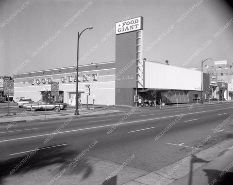 historic Los Angeles Food Giant super market grocery store 45bx06-006