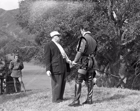 Richard Todd Henry Koster behind the scenes The Virgin Queen 45bx06-153