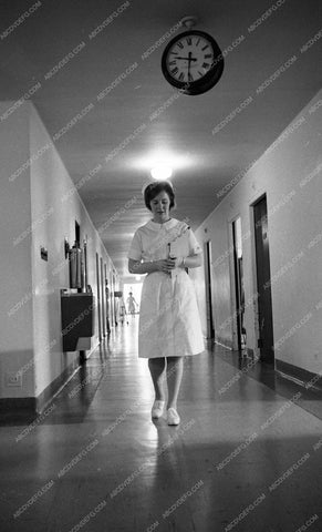 Queen of Angels Nursing School nurses attending historic LA 45bx07-136