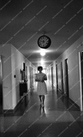 Queen of Angels Nursing School nurses attending historic LA 45bx07-147