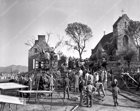 20th Century Fox Backlot getting prepped film Forever Amber 45fa-32