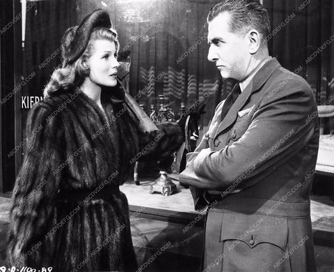 Rita Hayworth fur coat Down to Earth 4638-24