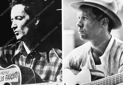 side by side Woody Guthrie David Carradine film Bound for Glory 4658-06