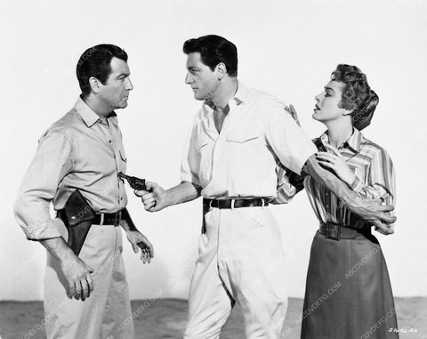 Robert Taylor Eleanor Parker Carlos Thompson film Valley of the Kings 4710-11