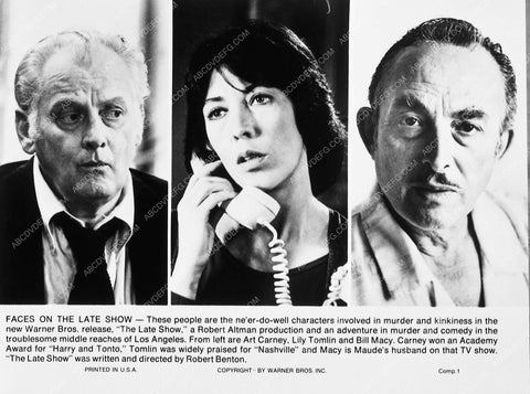 Art Carny Lily Tomlin Bill Macy film The Late Show 4828-09