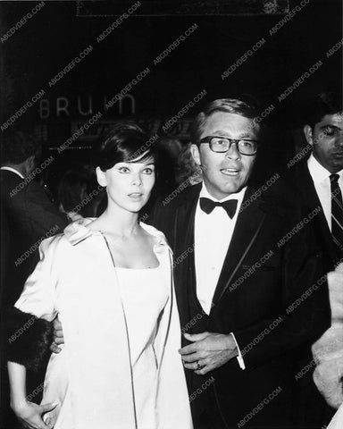 Yvonne Craig Ryan O'Neal candid hollywood 4828-27